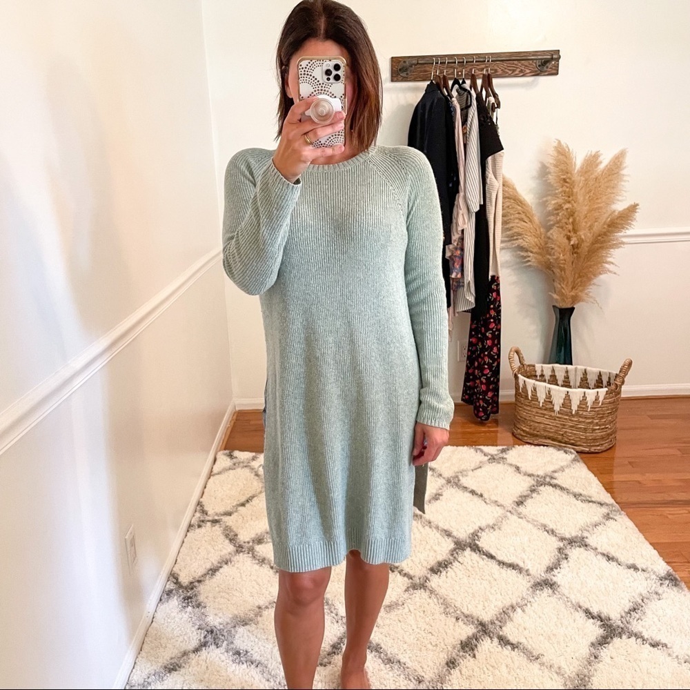 Anthropologie Moth Cashmere Knit Tunic Sweater XS